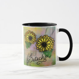 Taza Bitachon Blossom Mug