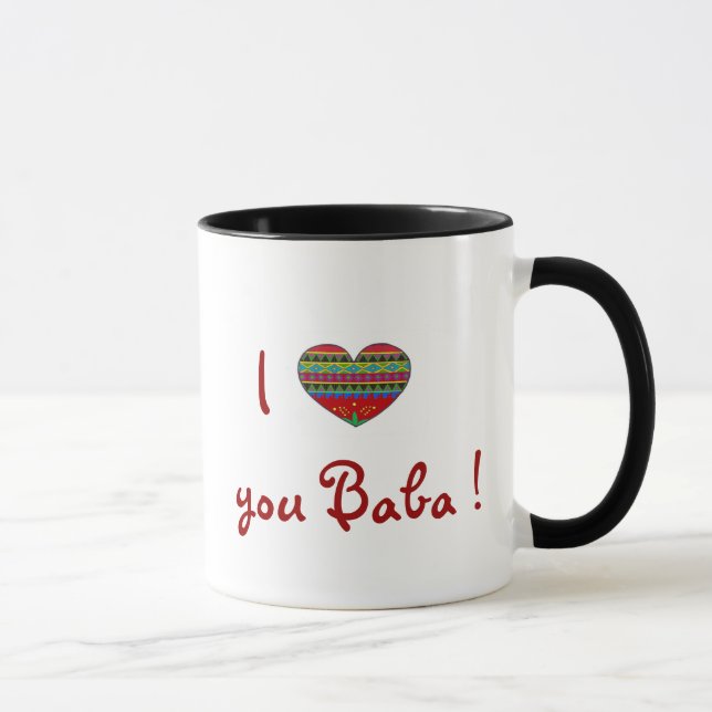 Taza Bizcocho borracho del SUPERVENTAS te amo con todo (Derecha)
