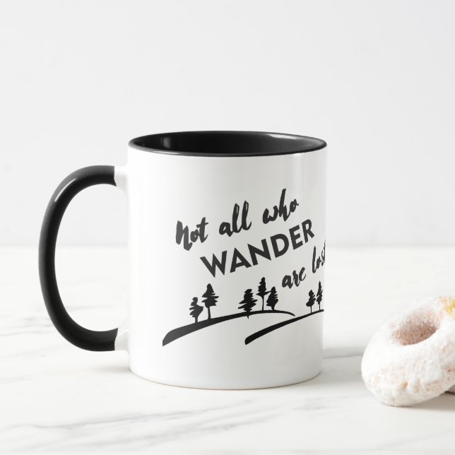 Taza Black 11 oz Combo Mug (Con donut)