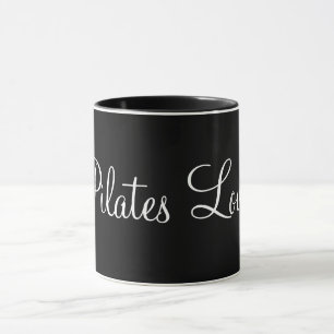 Taza Black 11 oz Combo Mug Pilates Lover 4