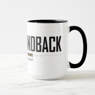 Taza Black 15 oz Combo Mug
