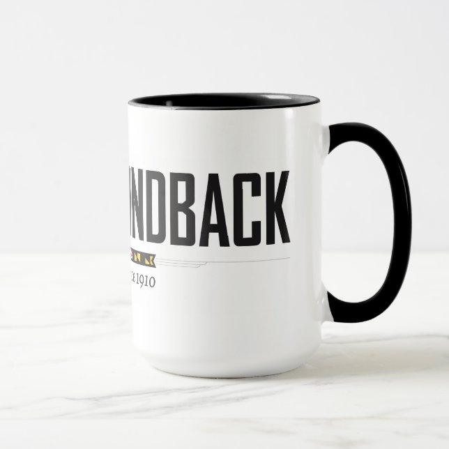 Taza Black 15 oz Combo Mug (Derecha)