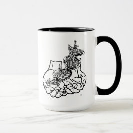 Taza Black 15 oz Ringer Mug