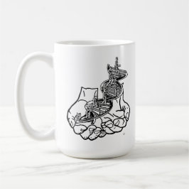 Taza Black 15 oz Ringer Mug