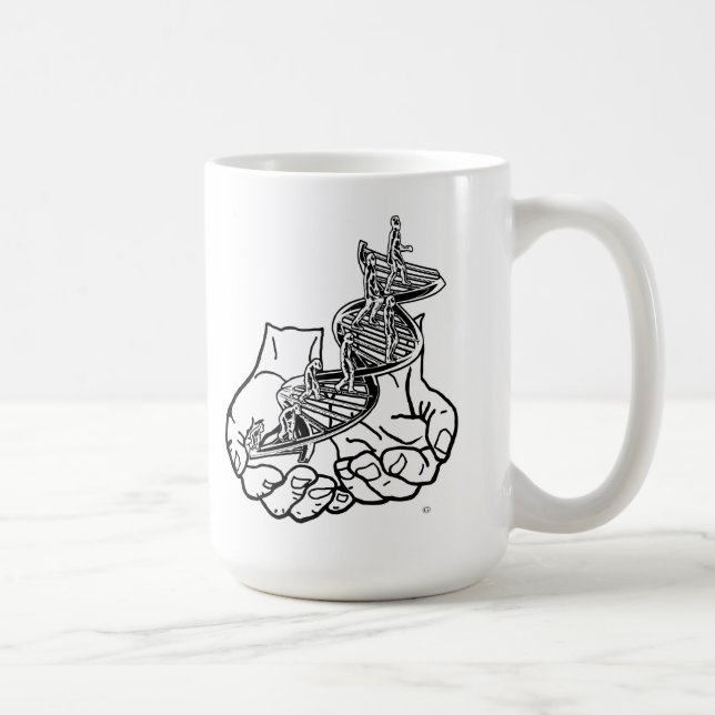 Taza Black 15 oz Ringer Mug (Derecha)