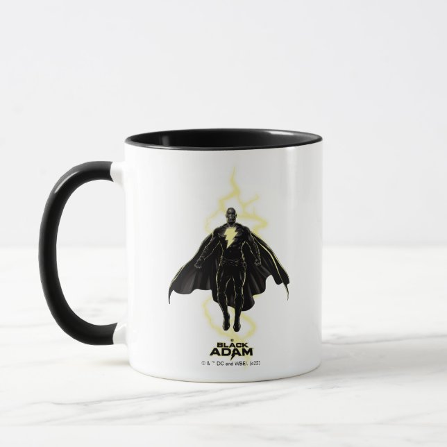 Taza Black Adam Lightning Silhouette Graphic (Izquierda)