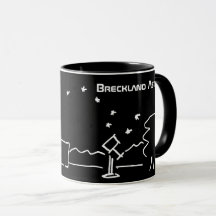 Black Breckland Astro Mug (con texto)