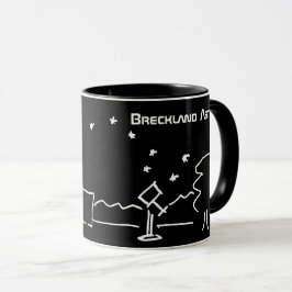 Taza Black Breckland Astro Mug (con texto)