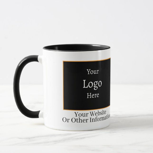 Taza Black Business Branding Mug (Izquierda)