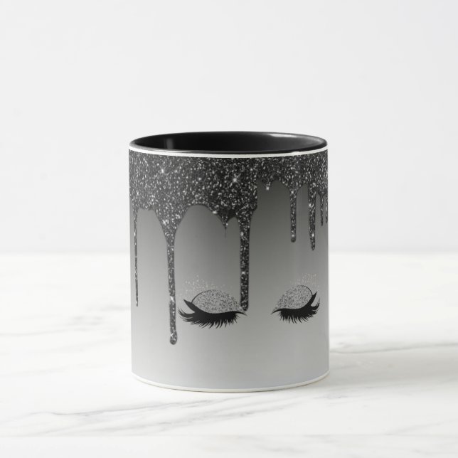 Taza Black Coffee Mug - Elegancia elegante y moderna (Centro)