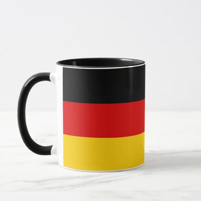 Taza Black Combo Mug con bandera de Alemania (Izquierda)