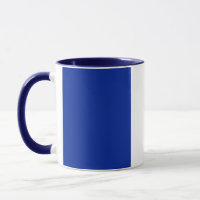 Black Combo Mug con bandera de Francia
