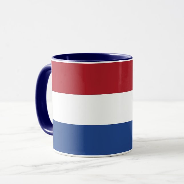 Taza Black Combo Mug con bandera de los Países Bajos (Anverso izquierdo)