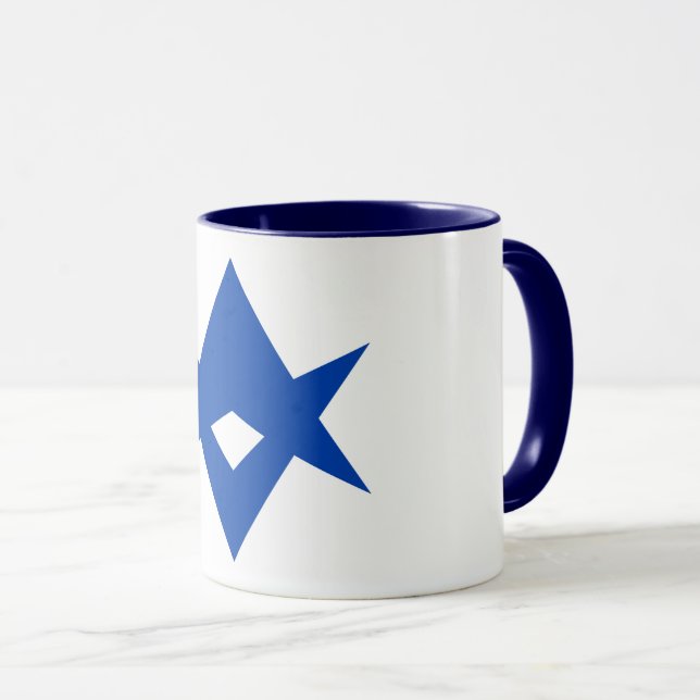 Taza Black Combo Mug with flag of Toyota City, Japan (Anverso derecho)