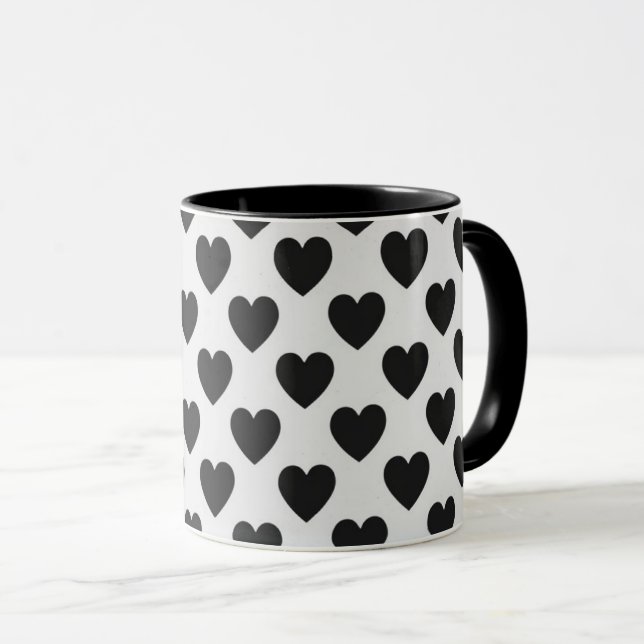 Taza Black Hearts Mug (Anverso derecho)