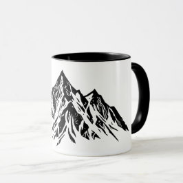 Taza Black Mountain Peaks | Modern Minimalist Hiking