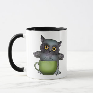 Taza Black Night Owl Mug