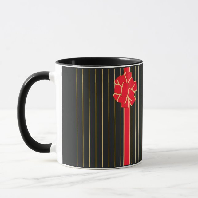 Taza Black & Red Bow (Izquierda)