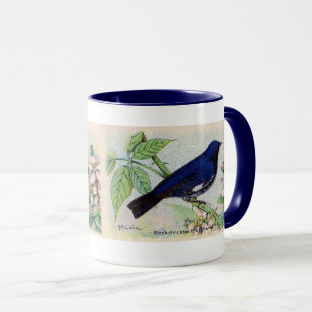Taza Black Throth Blue Warbler (Anverso derecho)