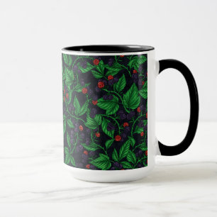 Taza Blackberries on dark gray