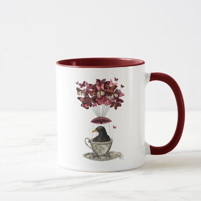 Taza Blackbird En Teacup (Derecha)