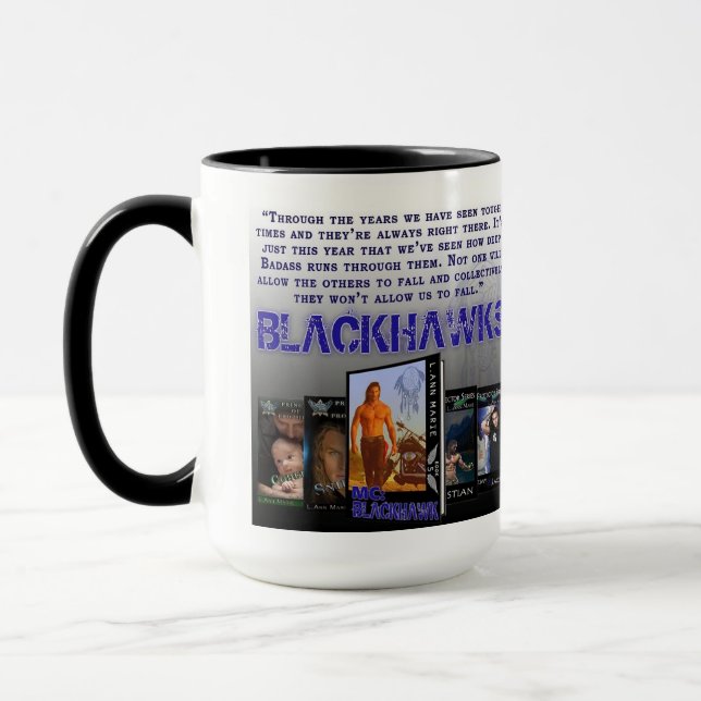 Taza Blackhawk Mug lg  (Izquierda)