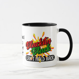Taza BLACKITY BLACK NO PUEDE RESPETAR A ChristianJunett
