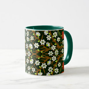 Taza Blackthorn, famoso patrón de William Morris