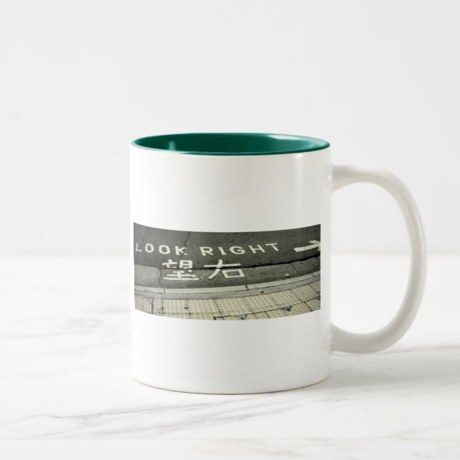 Taza blanca clásica (Derecha)