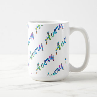 Taza blanca clásica de Avery