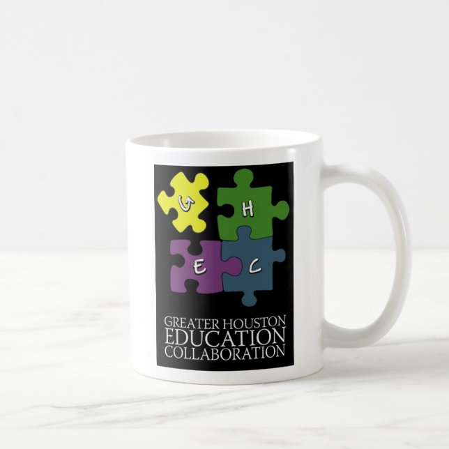 Taza blanca clásica de GHEC (Derecha)