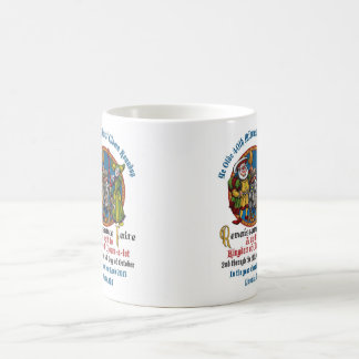 Taza blanca clásica del MCA 40.o