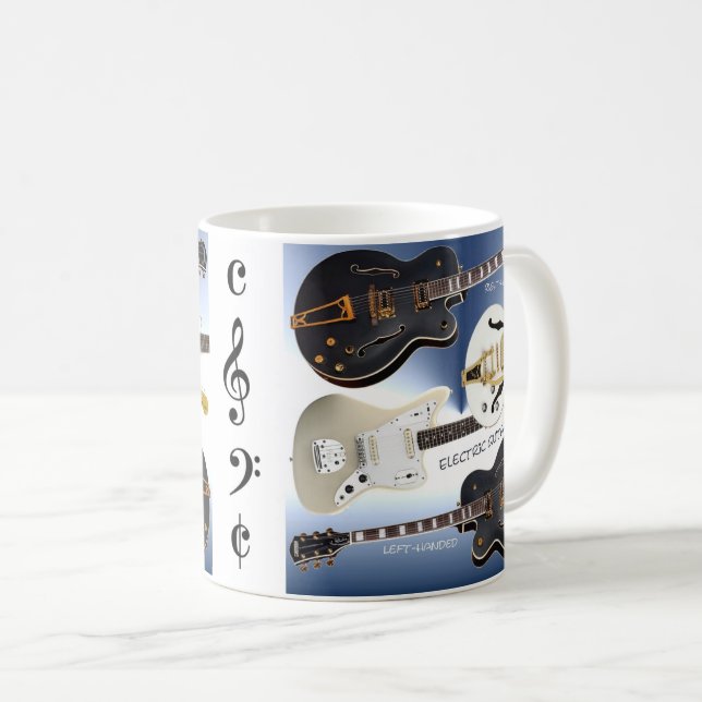 Taza blanca con la decoración hermosa de las (Anverso derecho)