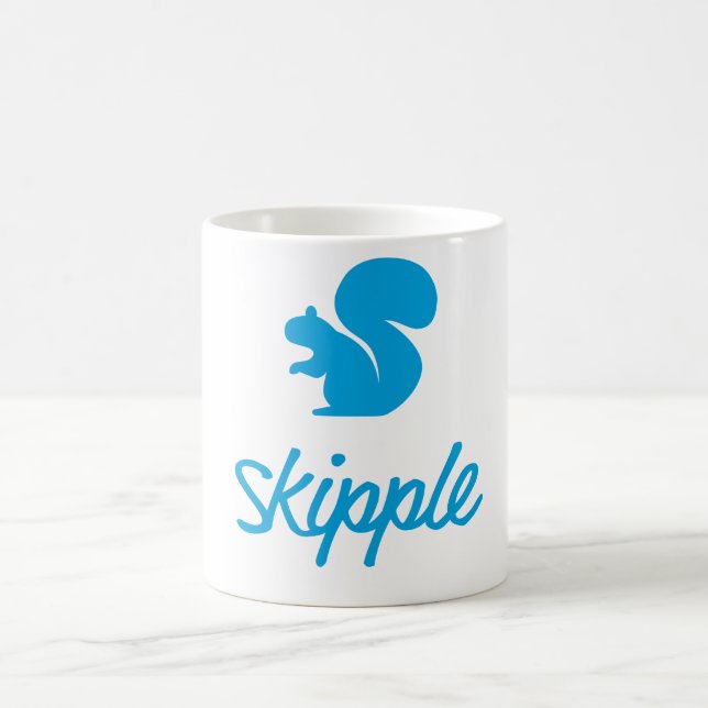 Taza blanca de Skipple (Centro)
