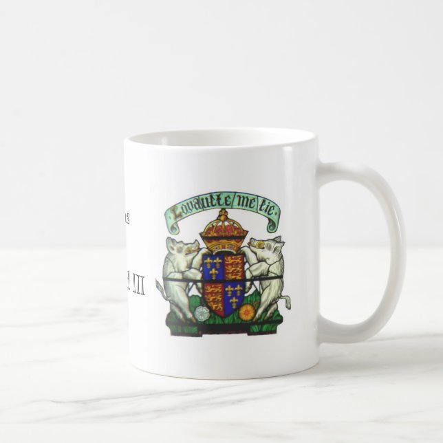 Taza blanca del verraco (Derecha)