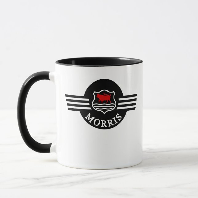 Taza blanca personalizada personalizado del menor (Izquierda)