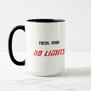 Taza Blanco de Fitness Motivacional