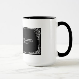 Taza Blanco de la película muda