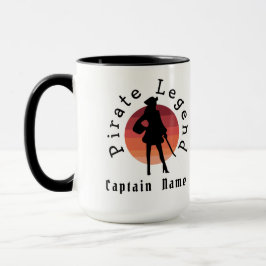 Taza Blanco pirata