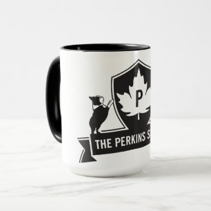 Taza blanco y negro