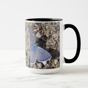 Taza Blauer Schmetterling