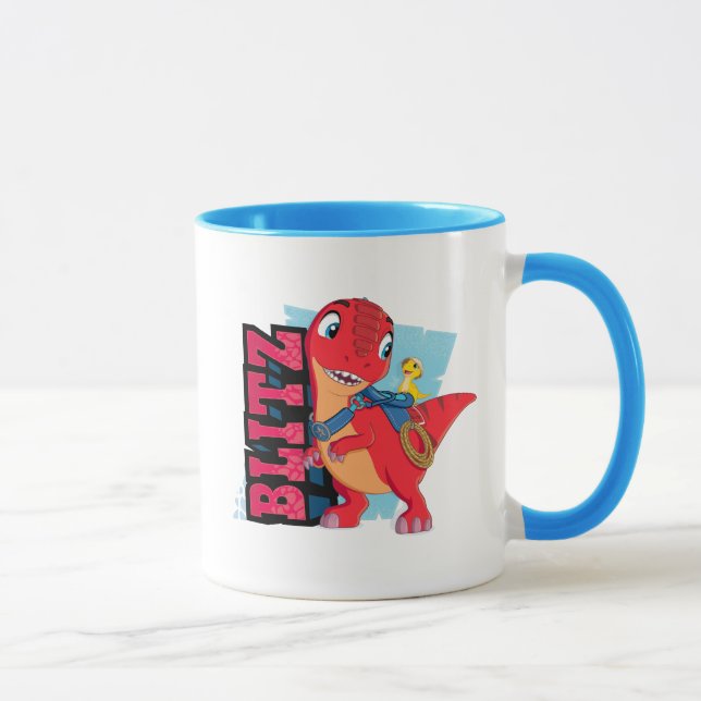 Taza Blitz | Dino Ranch (Derecha)