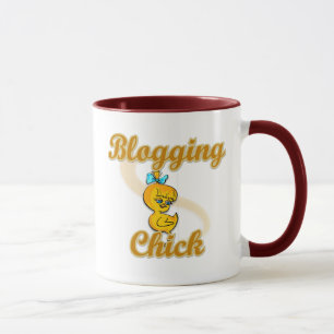 Taza Blogging Chick