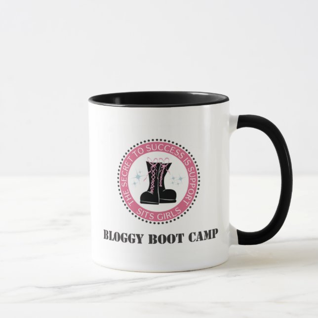 Taza Bloggy Boot Camp (Derecha)