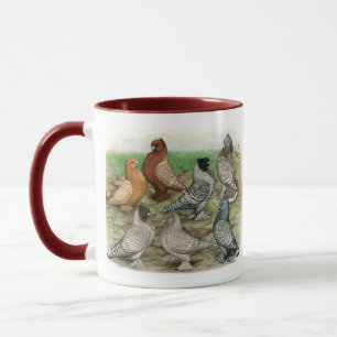 Taza Blondinettes encajonadas con un toque de color