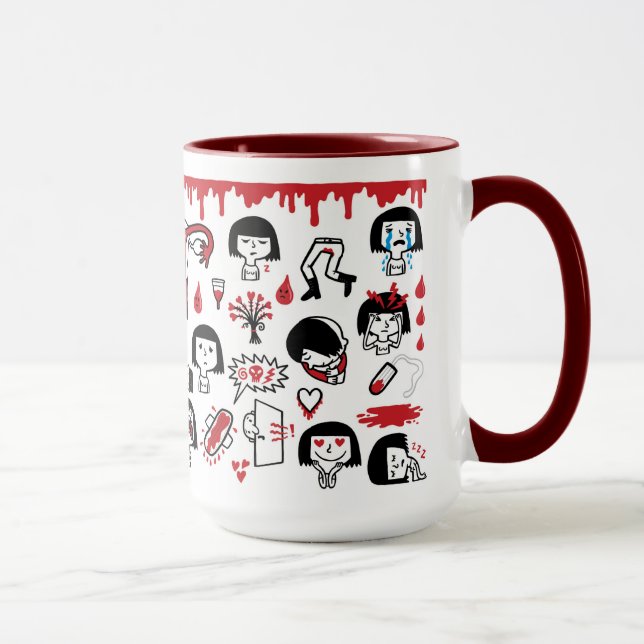 Taza Blood Moon mugg (Derecha)
