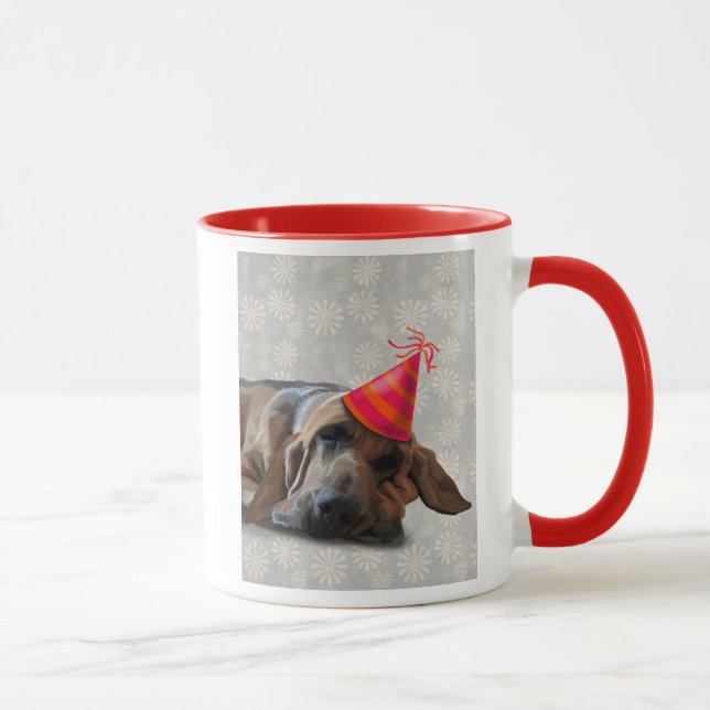 Taza Bloodhound después del Fiesta