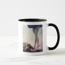 Taza Bloodhound Y Bailarín De Ballet