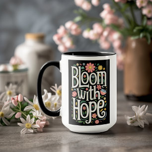 Taza Bloom con esperanza