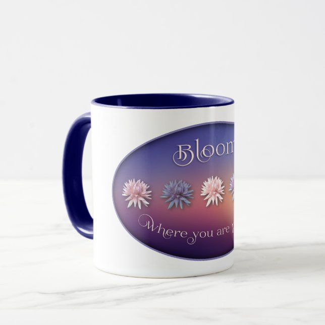Taza Bloom Donde Te Plantan (Anverso izquierdo)